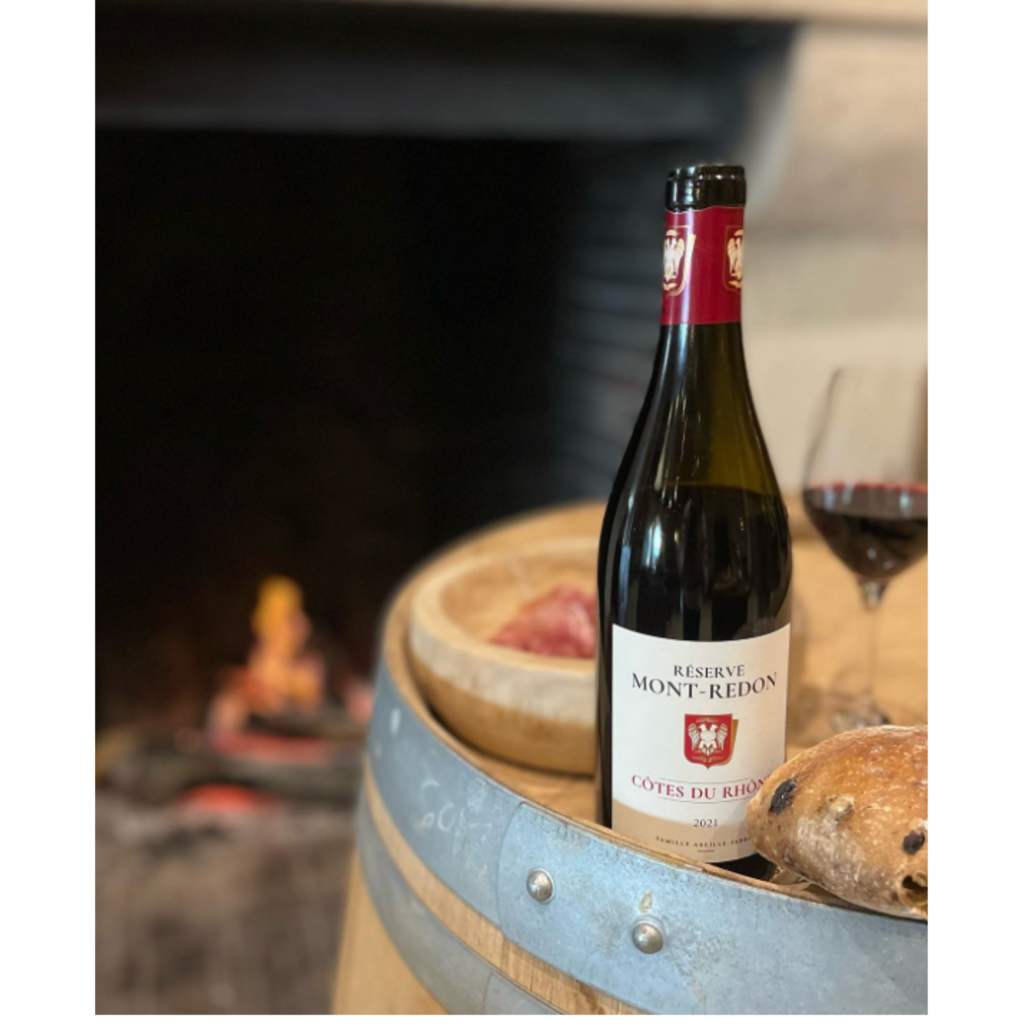 2022 Chateau Mont Redon, Cotes du Rhone, Earthy Rhône Red with French Soul