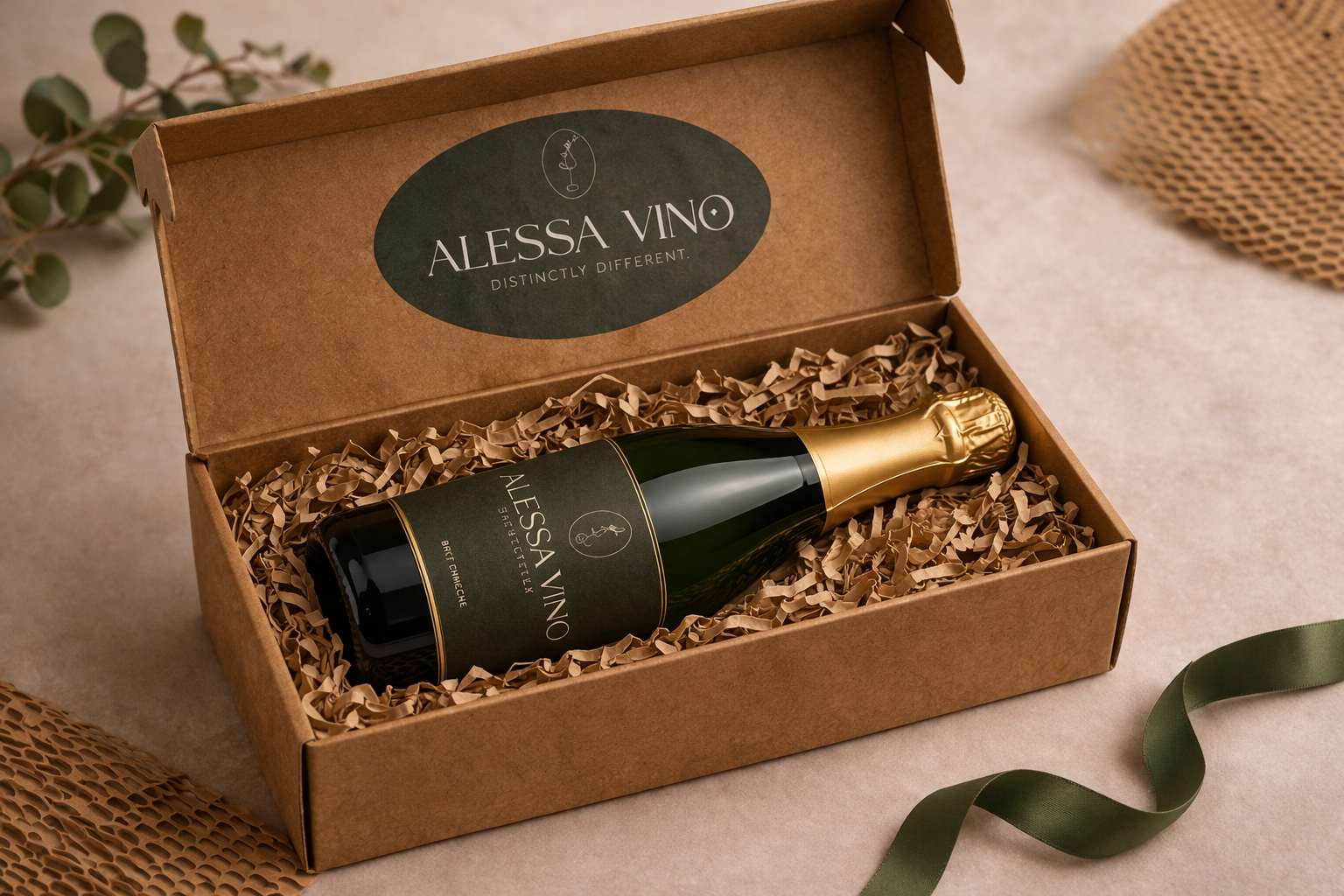 French Champagne Gift Box