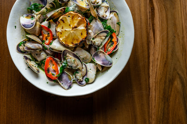 Grilled seafood