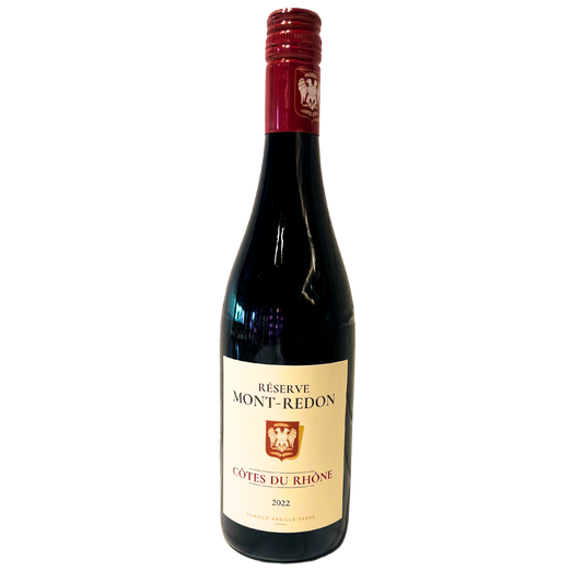 2022 Chateau Mont Redon, Cotes du Rhone, Earthy Rhône Red with French Soul
