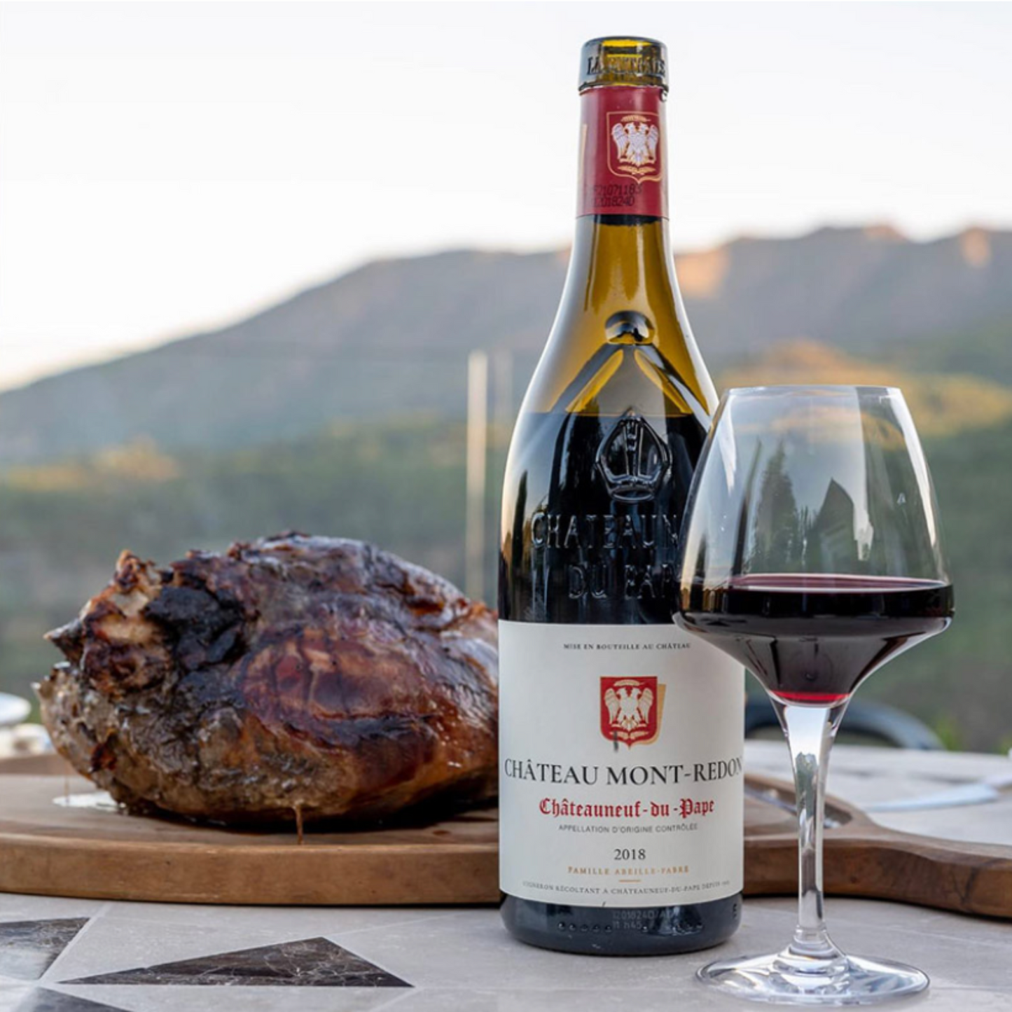 2022 Chateau Mont Redon, Cotes du Rhone, Earthy Rhône Red with French Soul
