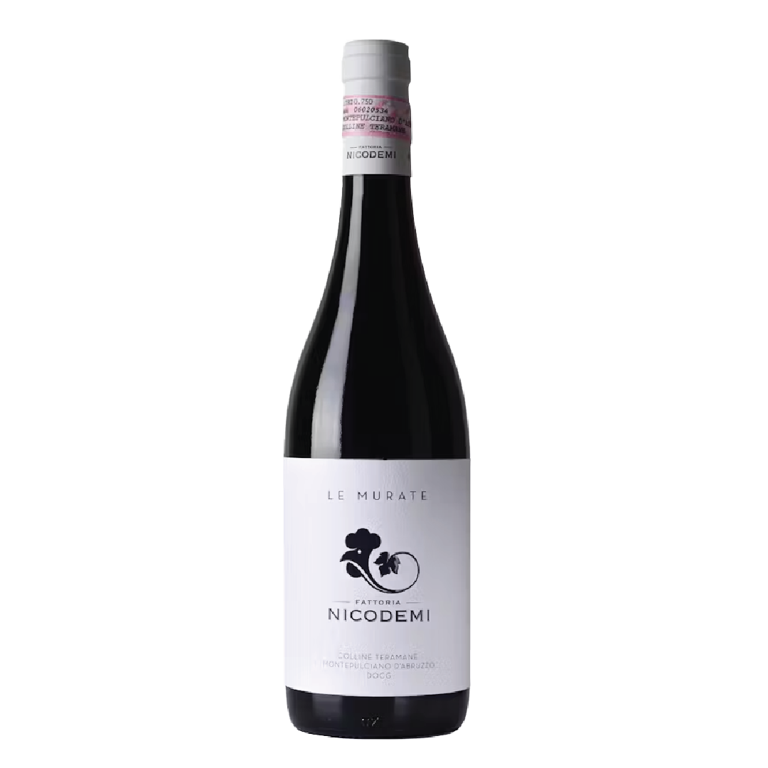 Nicodemi Montepulciano d'Abruzzo Le Murate 2022 red wine 